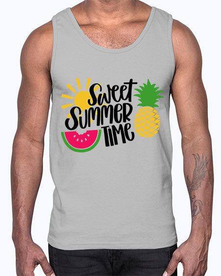 Sweet Summer Time Style 14#- summer- Cotton Tank