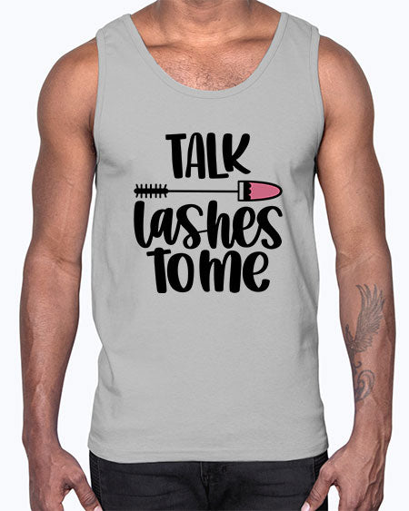 Talk Lashes To Me Style 16#-makeup Cotton Tank