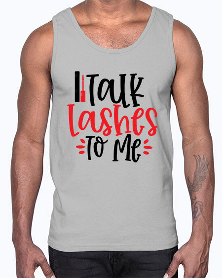 Talk Lashes To Me Style 219#-makeup Cotton Tank