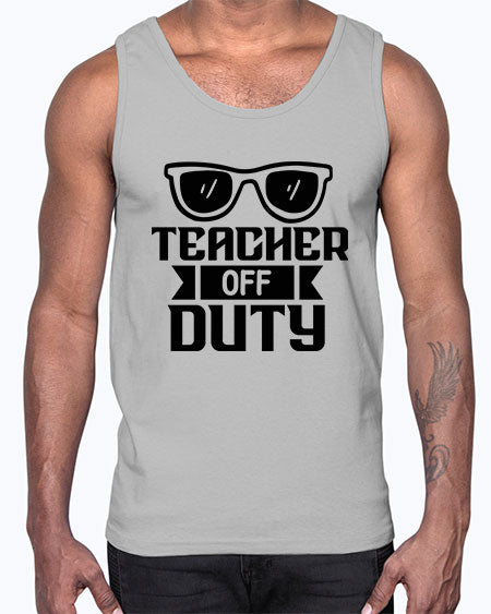 Teacher off duty 01#- summer- Cotton Tank