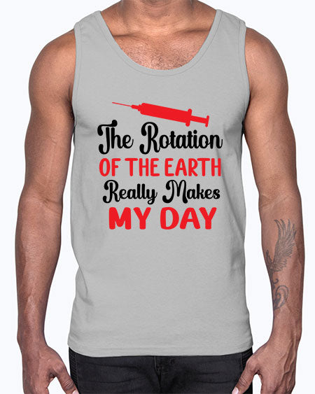 The Rotation of the Earth Really Makes my day 12#- nature- Cotton Tank