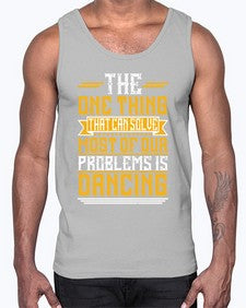 The one thing that can solve most of our problems is dancing 42#- dance2- Cotton Tank