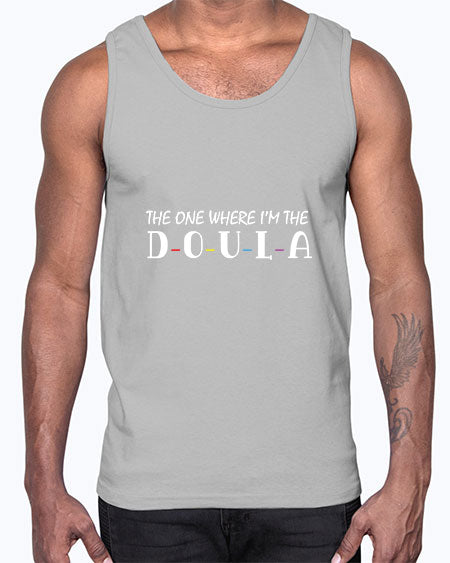 Theonewhereimthedoula1536#- doubla- Cotton Tank