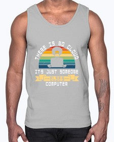 There is no cloud 11#- computer- Cotton Tank