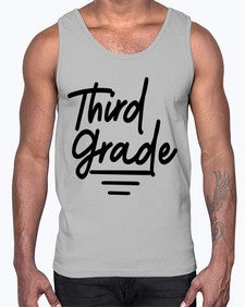 Third Grade 947#- third grade- Cotton Tank