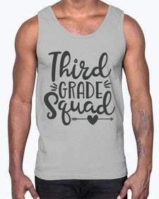 Third Grade Squad 975#- third grade- Cotton Tank
