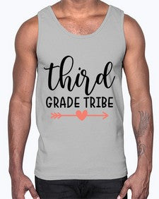 Third Grade Tribe 979#- third grade- Cotton Tank