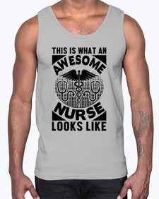 This is what an Style 1549#- nurse- Cotton Tank