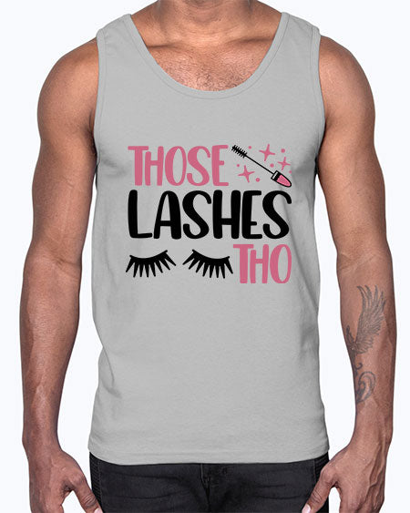Those Lashes Tho Style 11#-makeup Cotton Tank