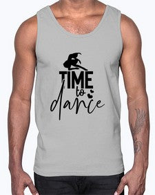 Time to dance 199#- ballet- Cotton Tank