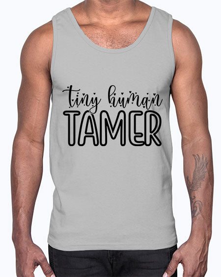 Tiny Human Tamer 467#- kids- Cotton Tank