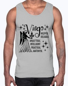 Virgo 527#- virgo- Cotton Tank