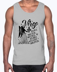 Virgo 533#- virgo- Cotton Tank