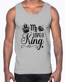 Virgo king 537#- virgo- Cotton Tank