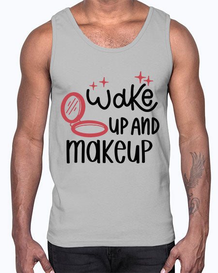 Wake up and Makeup Style 7#-makeup Cotton Tank