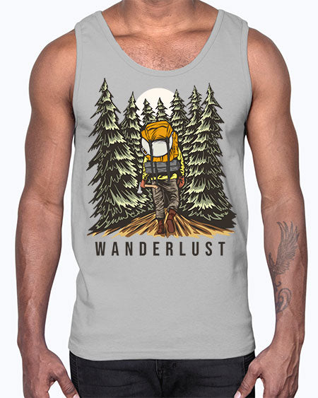 Wanderlust 2#- nature- Cotton Tank