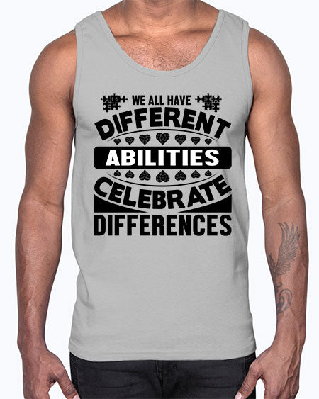 We all have Style 51#- autism- Cotton Tank