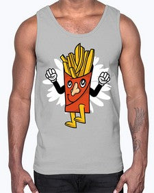 Weekend is near 265#- cartoon general- Cotton Tank