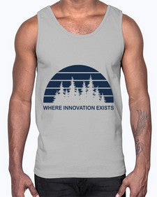 Where Innovation Exist 3#- internet- Cotton Tank