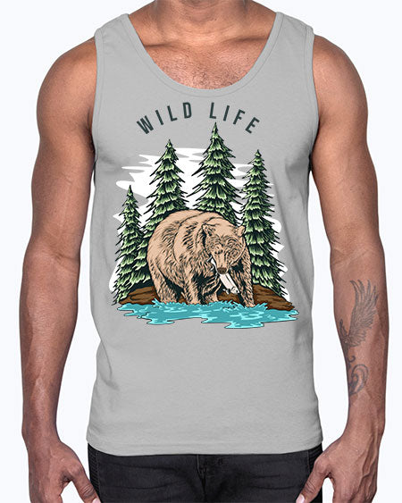 Wild Life 1#- nature- Cotton Tank