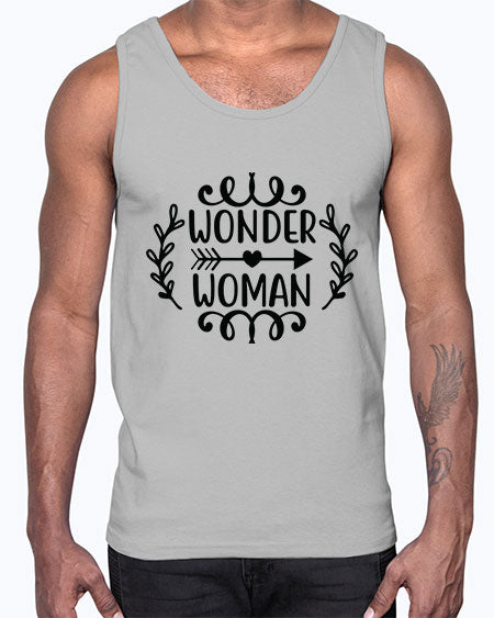 Wonder Woman 157#-  fashion- Cotton Tank