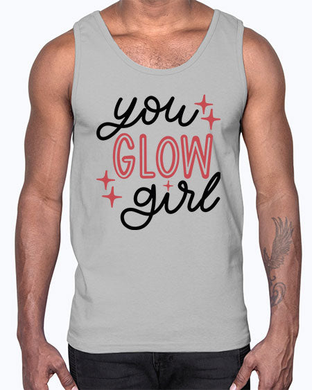 You Glow Girl Style 5#-makeup Cotton Tank
