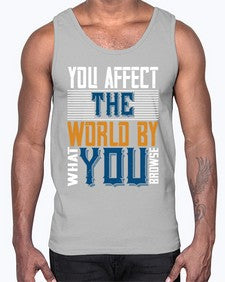 You affect the world by what you browse 37#- internet- Cotton Tank