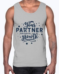 Your Partner for Digital Growth 1#- internet- Cotton Tank