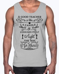 a good teacher 1#- teacher- Cotton Tank