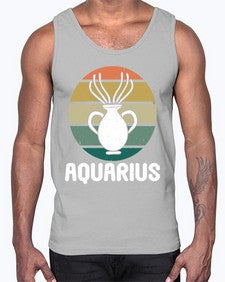 aquarius 78#- aquarius- Cotton Tank