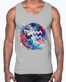 aquarius 90#- aquarius- Cotton Tank