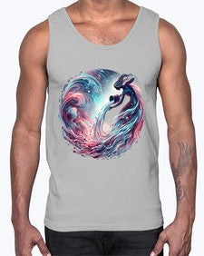 aquarius 91#- aquarius- Cotton Tank
