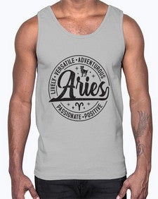 aries 102#- aries- Cotton Tank