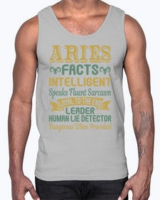 aries 123#- aries- Cotton Tank