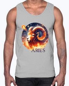 aries 130#- aries- Cotton Tank