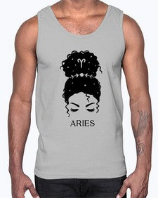 aries 132#- aries- Cotton Tank