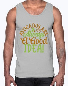 avocados are always a good idea 31#- Avocado- Cotton Tank