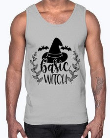 basic witch 50#- witch- Cotton Tank