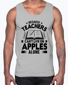 because teacher 19#- teacher- Cotton Tank