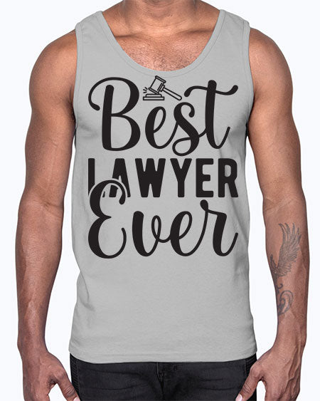 best lawyer ever 613#- lawyer- Cotton Tank