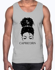 capricorn 204#- capricorn- Cotton Tank