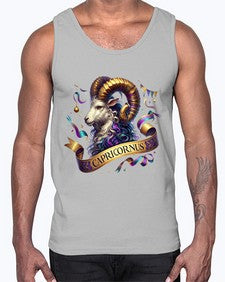 capricorn 209#- capricorn- Cotton Tank