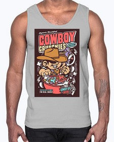 cowboy crunchies 345#- western- Cotton Tank