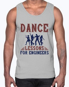 dance lessons for engineers 691#- engineer- Cotton Tank