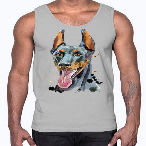 dog 105#- dogs- Cotton Tank