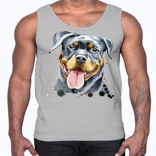 dog 109#- dogs- Cotton Tank
