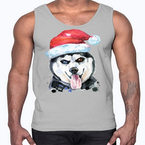 dog hat 104#- dogs- Cotton Tank
