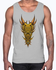 dragon 172#- dragon- Cotton Tank