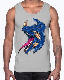 dragon 173#- dragon- Cotton Tank