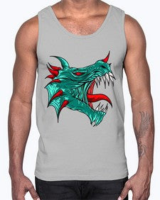 dragon 174#- dragon- Cotton Tank